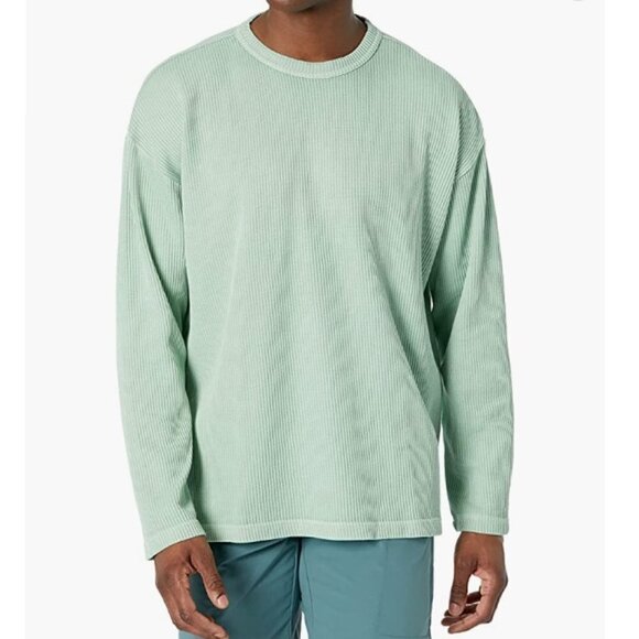 Reebok Other - Reebok Men's Standard Natural Dye Crewneck Waffle Sweater, Small